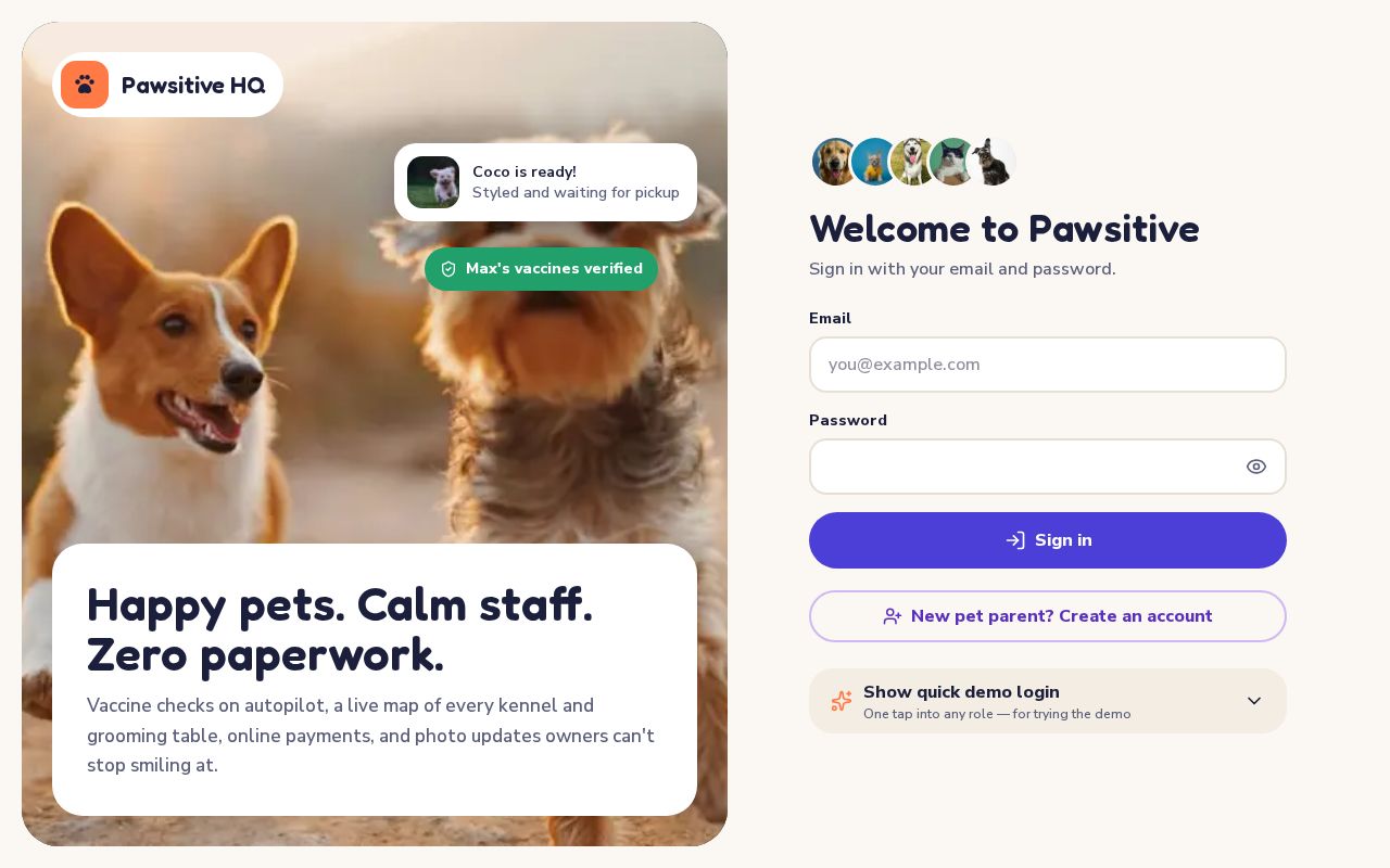Preview of Pawsitive Hq