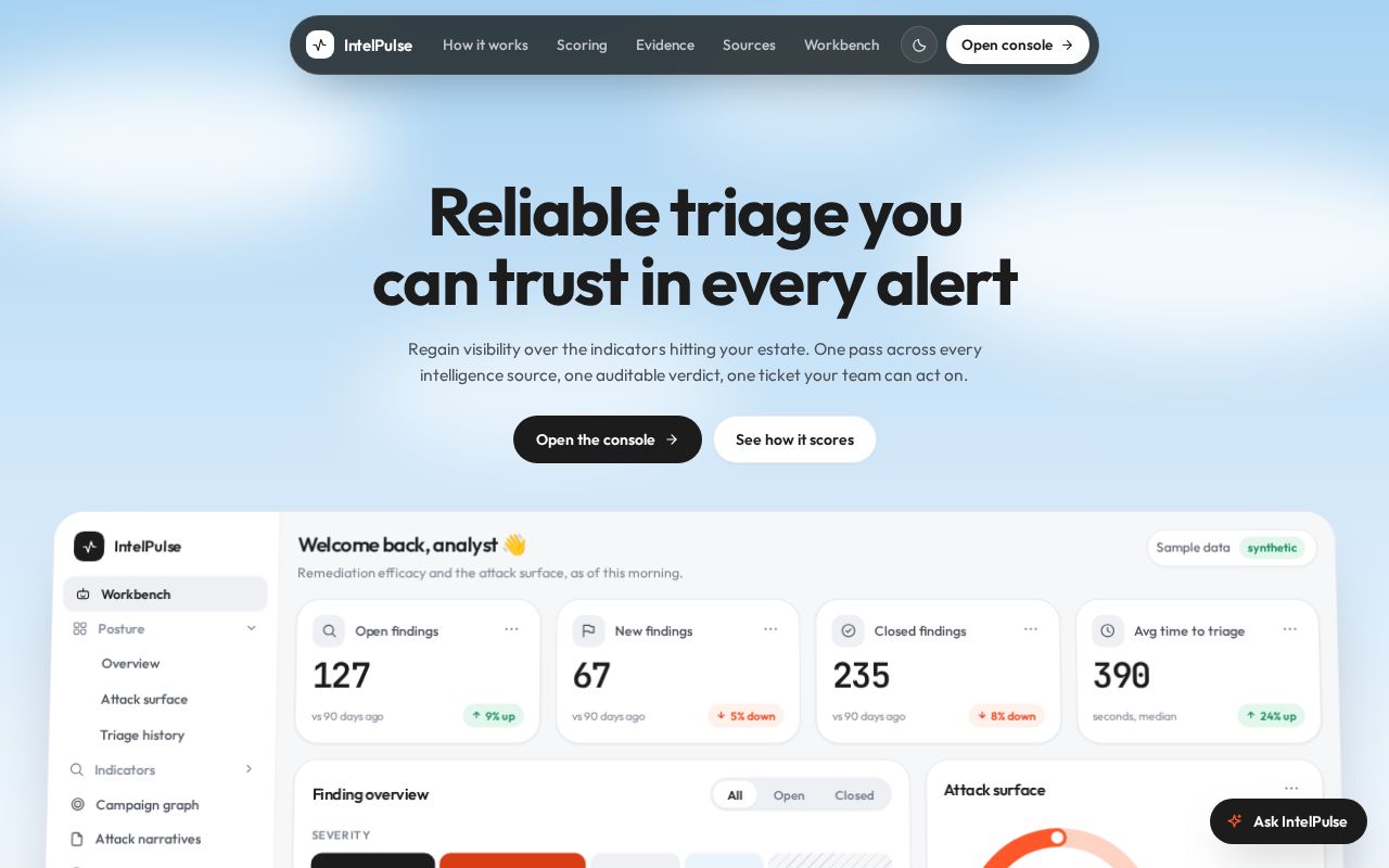 Preview of Intelpulse
