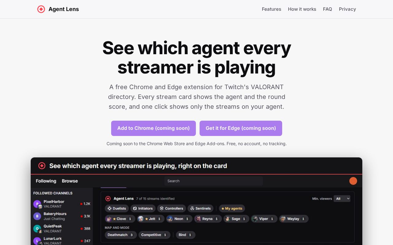 Preview of Agent Lens