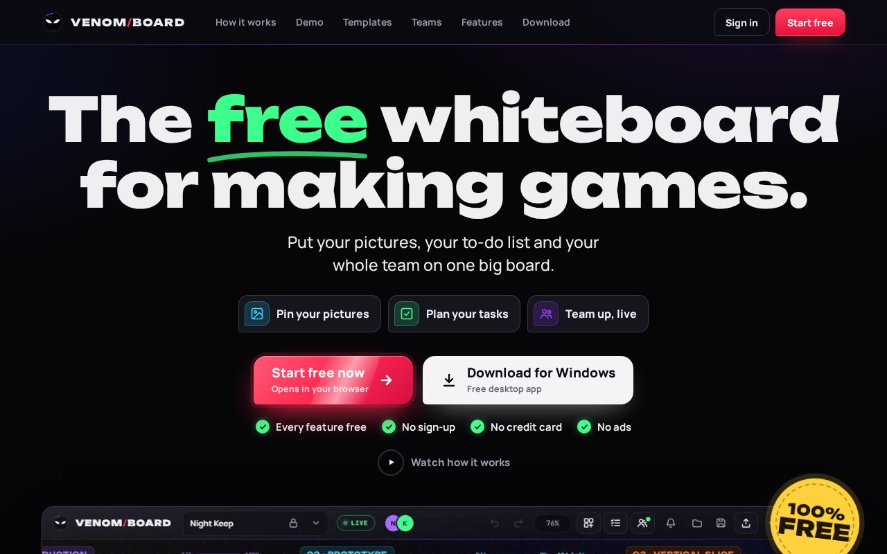 Preview of Venom Board