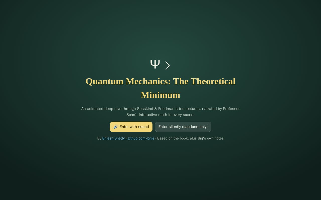 Preview of Quantum Mechanics Explainer