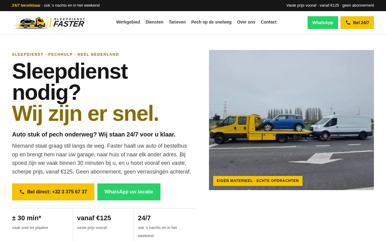 Preview of Sleepdienst 24/7 in heel Nederland