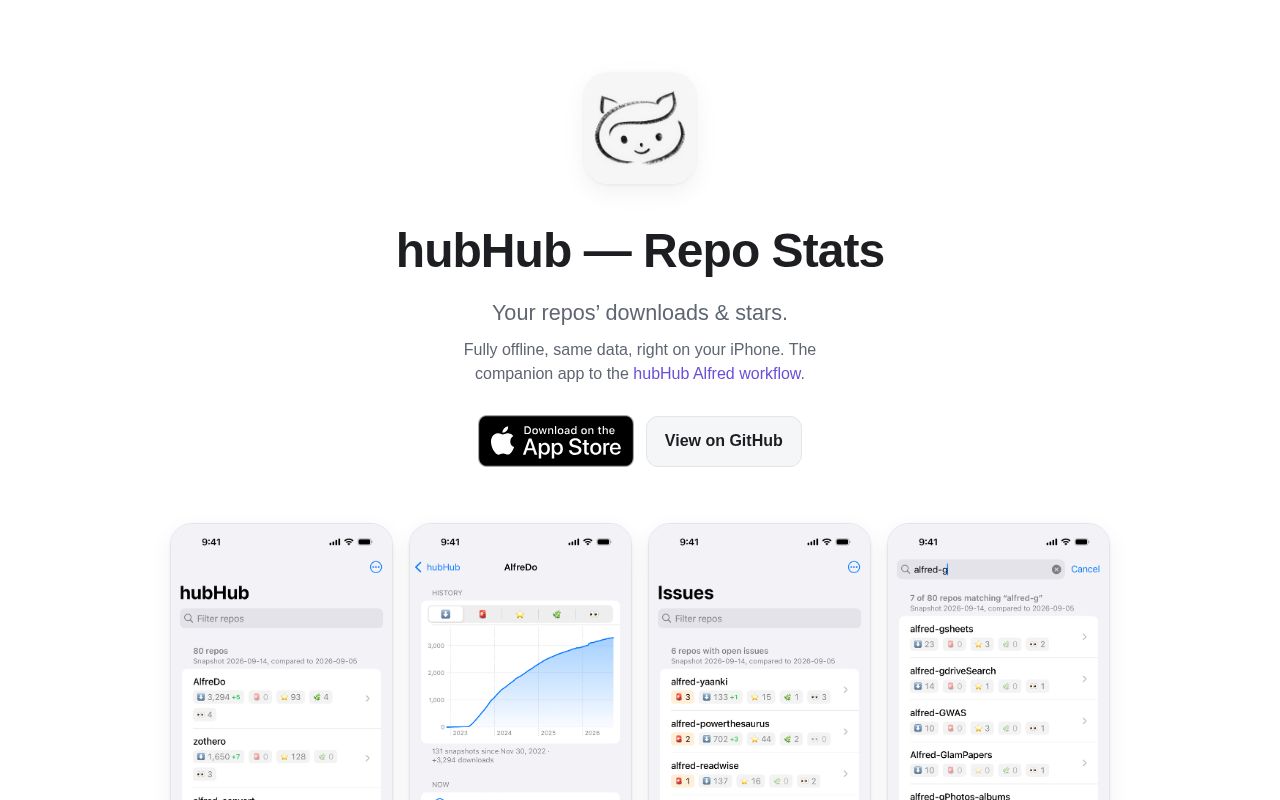 Preview of HubHub App