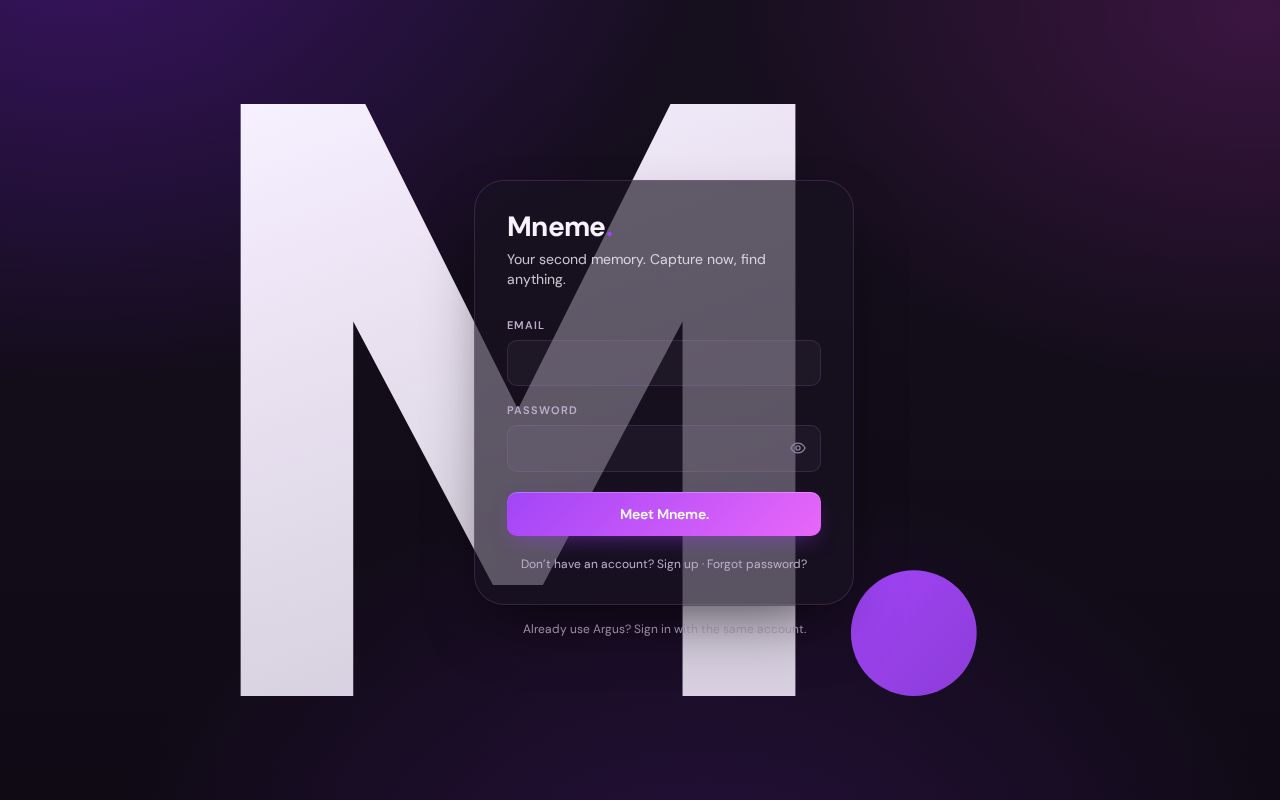 Preview of Mneme