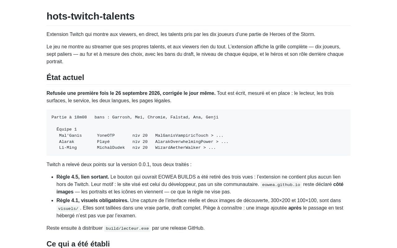 Preview of Hots Twitch Talents