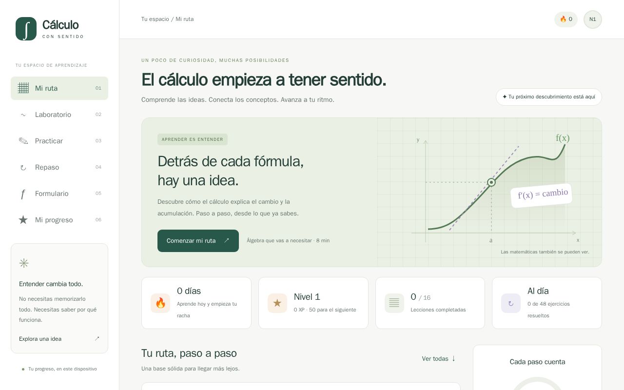 Preview of Calculo Con Sentido