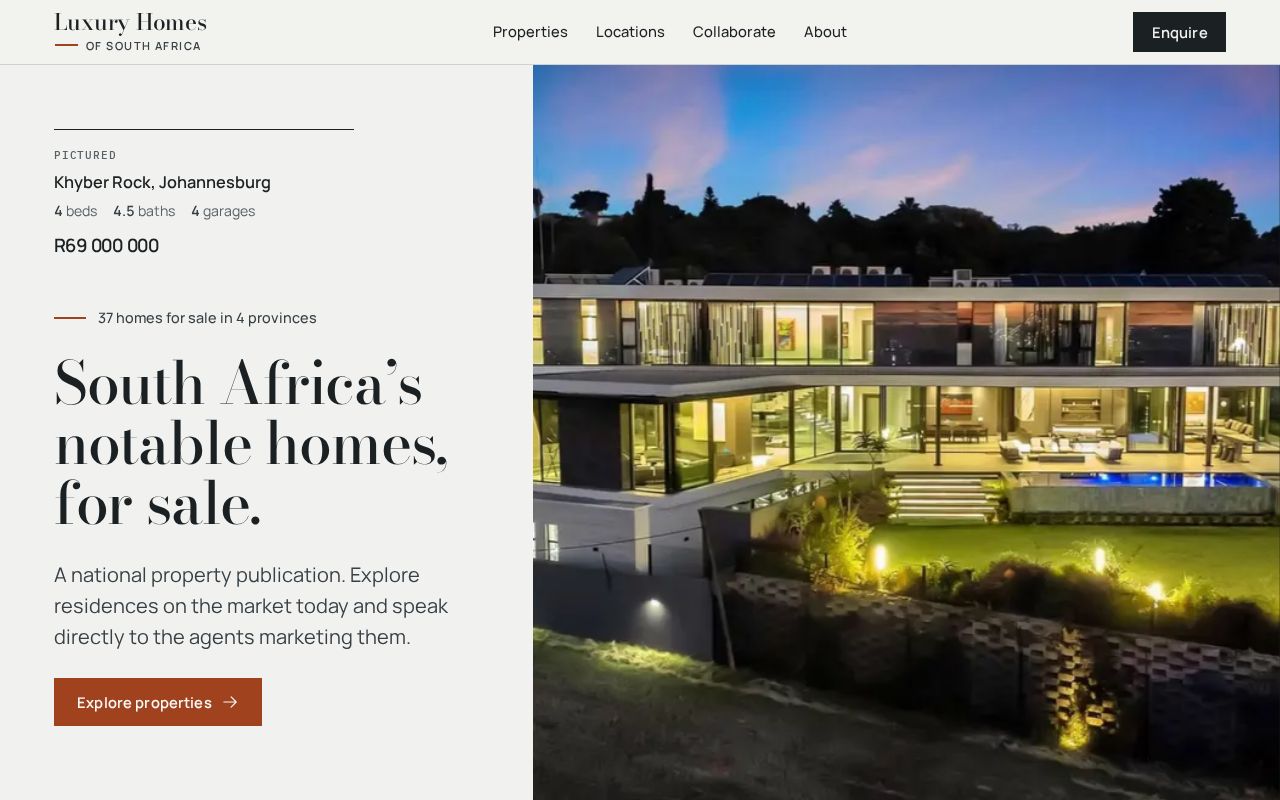 Preview of Luxury Homes Of Sa