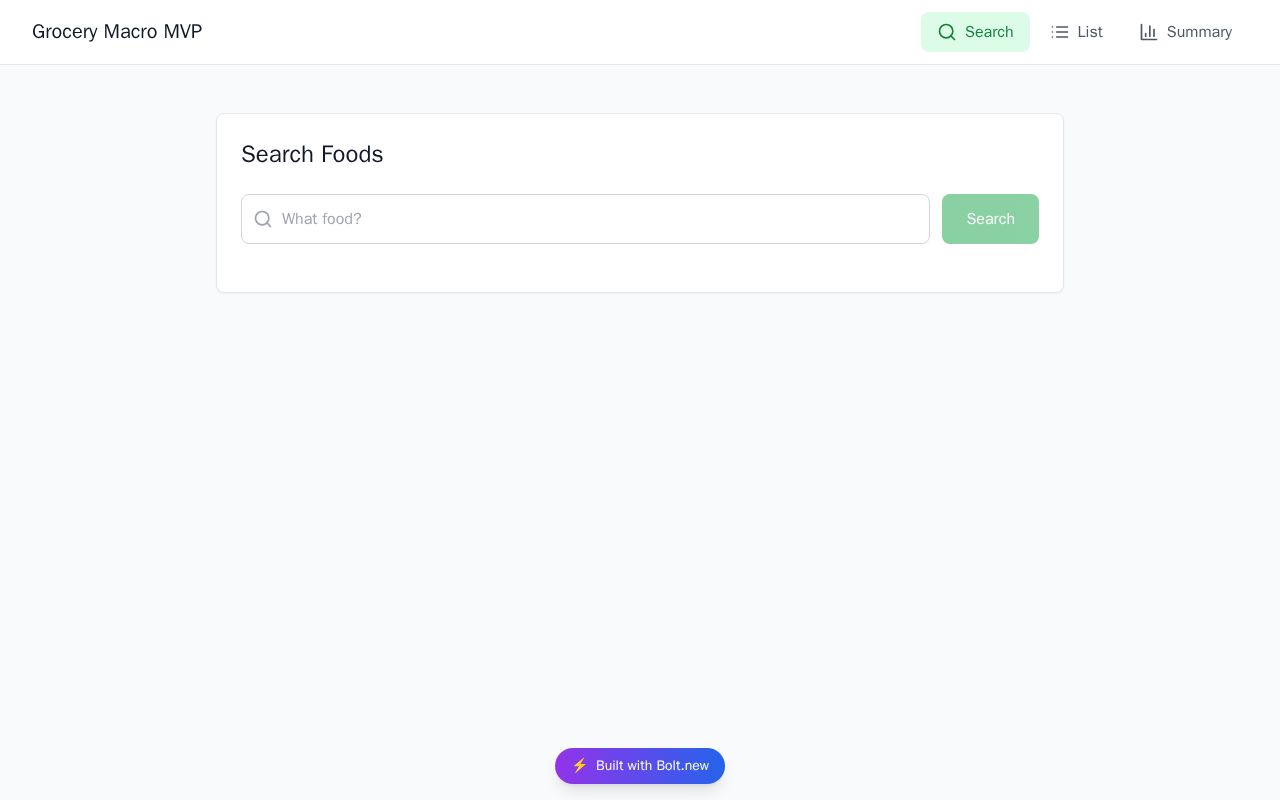 Preview of Grocery Macro