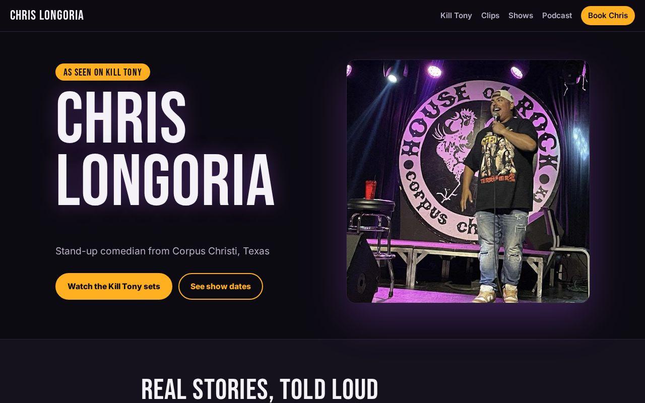 Preview of Chris Longoria Comedy