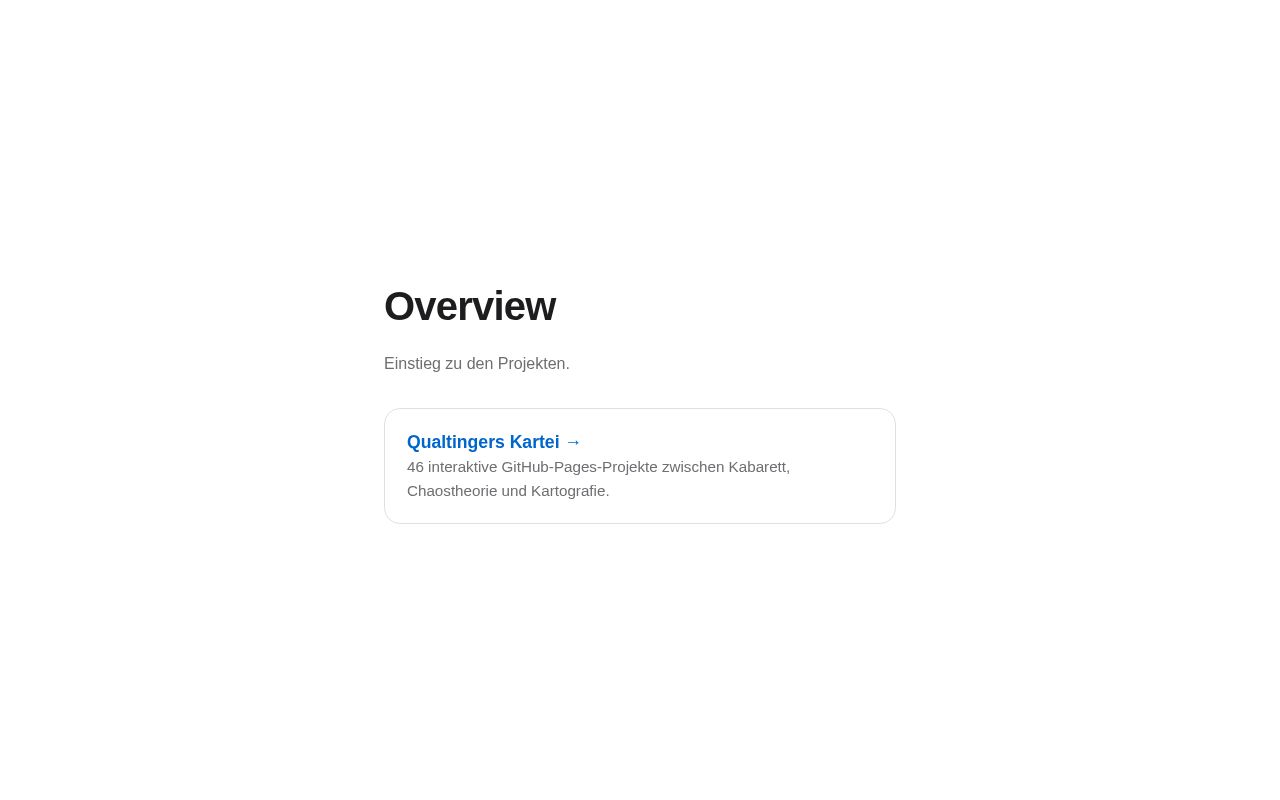 Preview of Overview