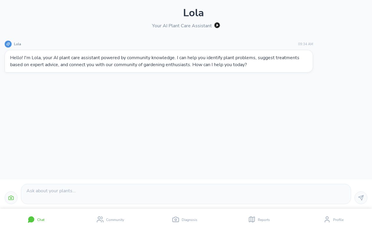 Preview of Lola: Your Community-Powered Garden Assistant