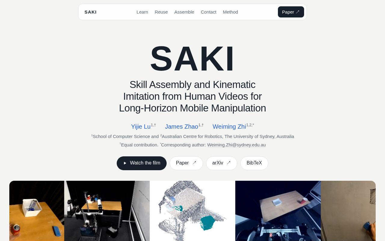 Preview of Saki Site