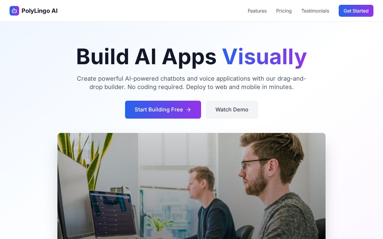 Preview of PolyLingo AI