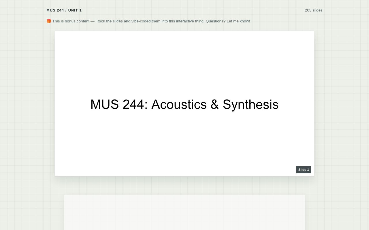 Preview of Mus244 Unit1