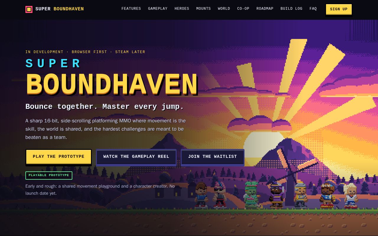 Preview of Super Boundhaven