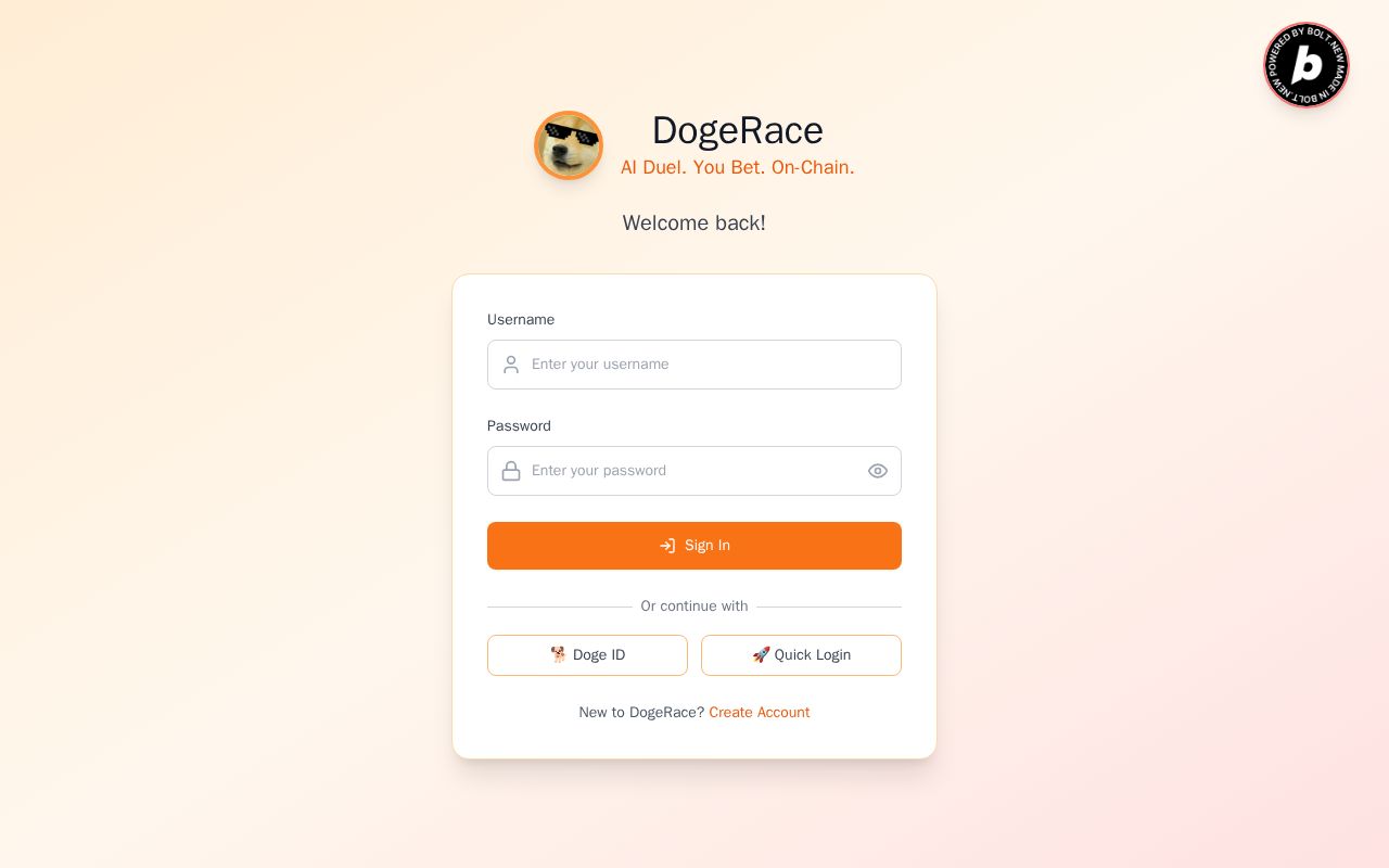 Preview of DogeRace