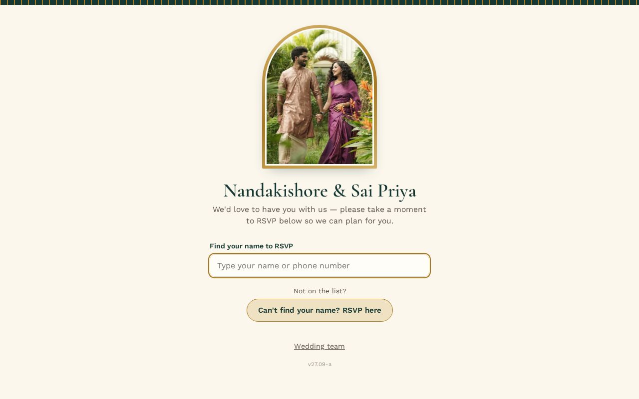 Preview of Sai And Nandakishore Wedding