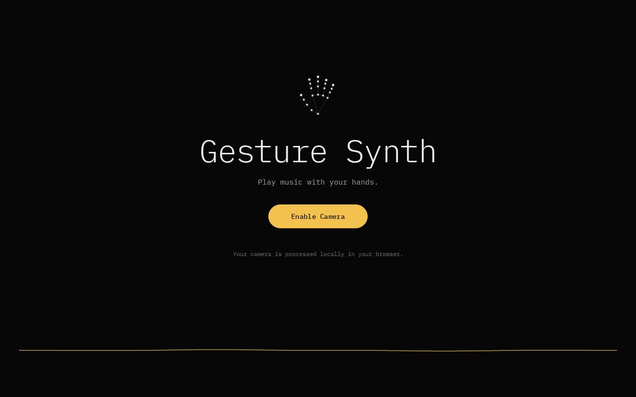 Preview of Gesture Synth