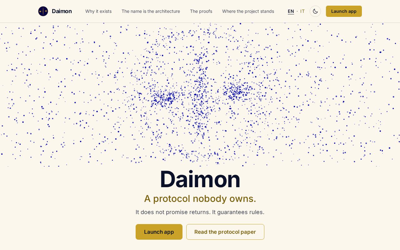 Preview of Daimon Site