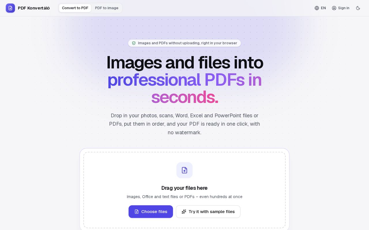 Preview of Pdfkonvertalo