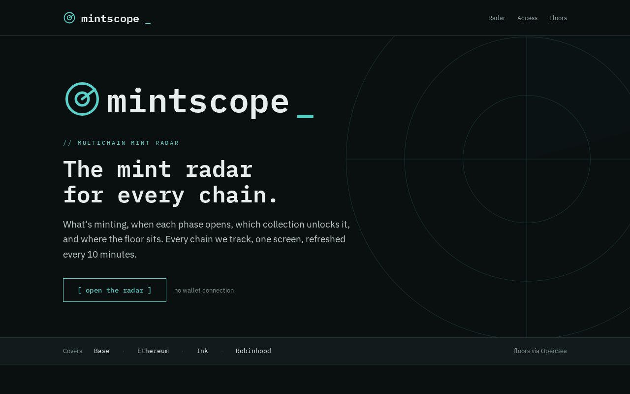 Preview of Monitor Mints