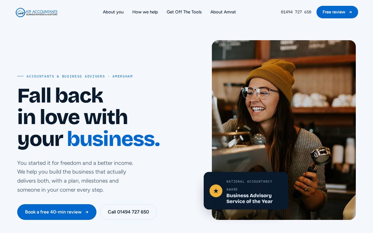 Preview of Atp Accountants Redesign