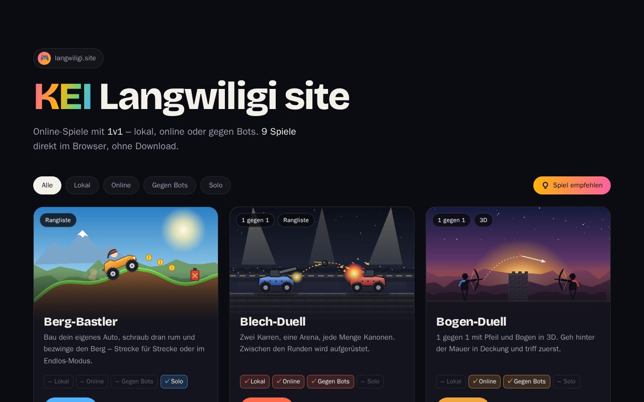 Preview of Langwiligi Site