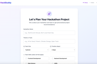 Preview of Hackbuddy