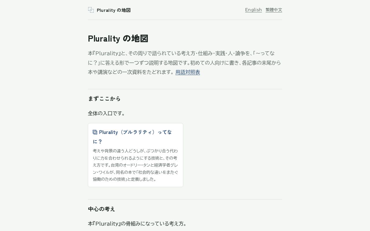 Preview of Plurality Atlas