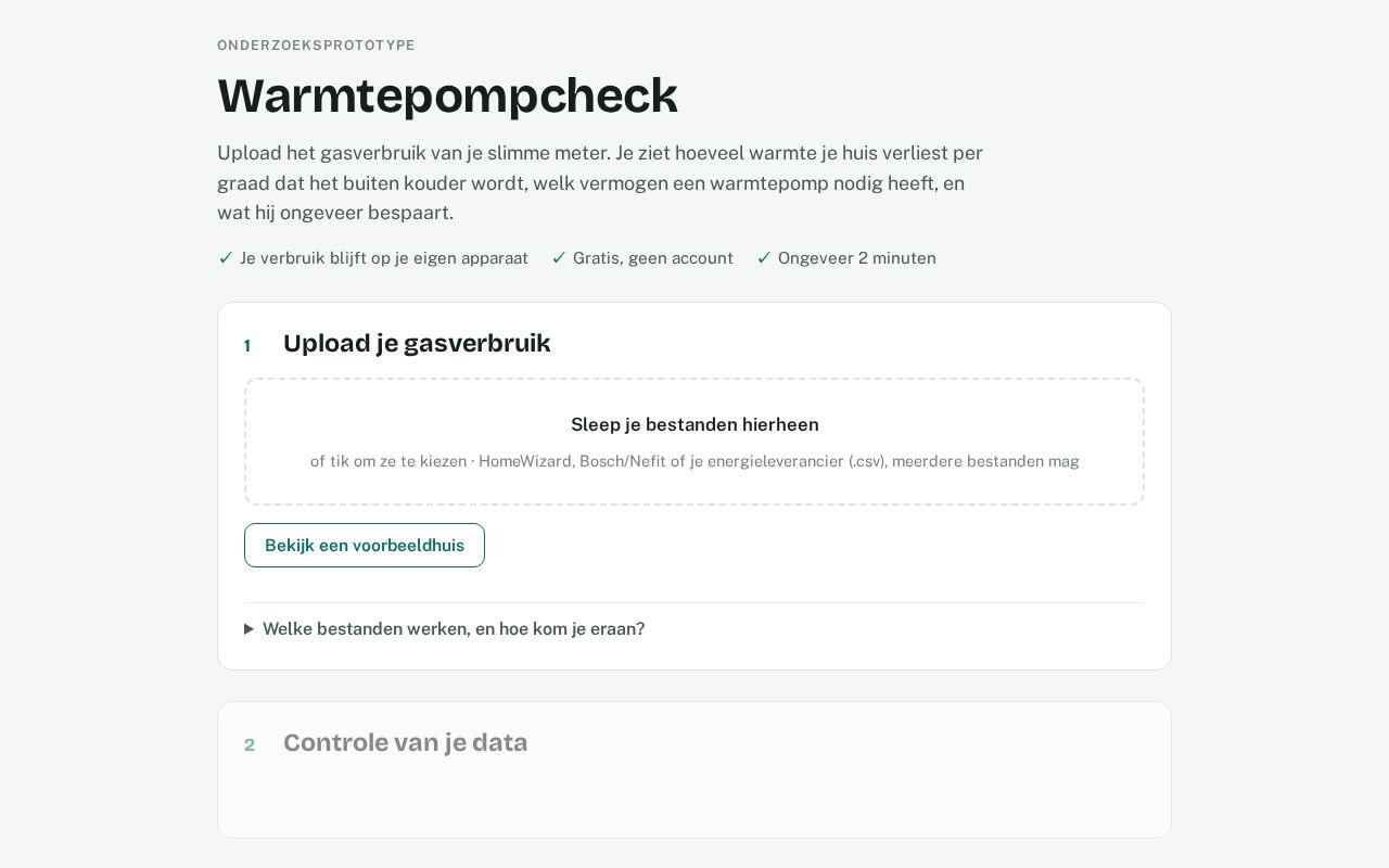 Preview of Warmtepompcheck