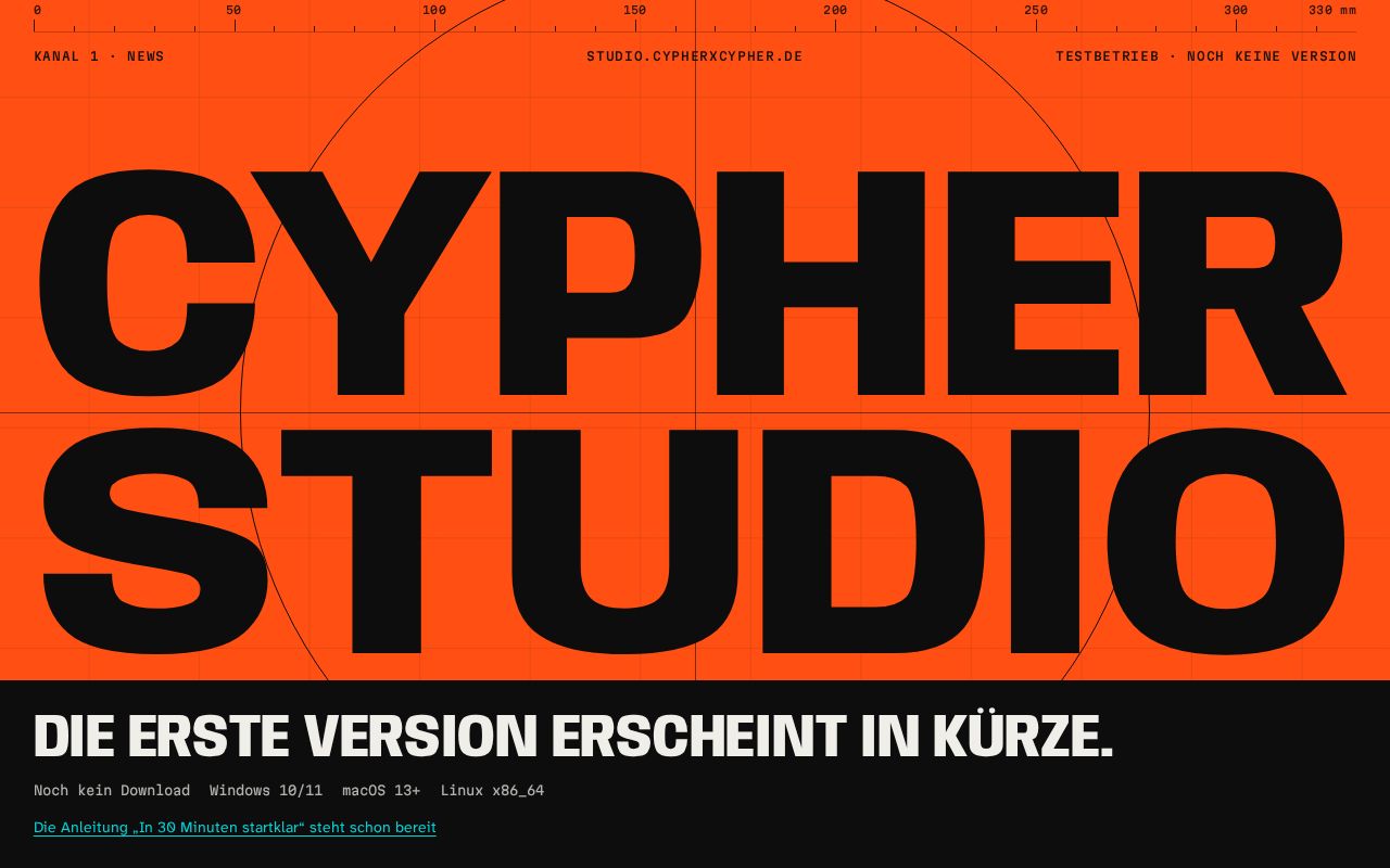 Preview of Cypher Studio