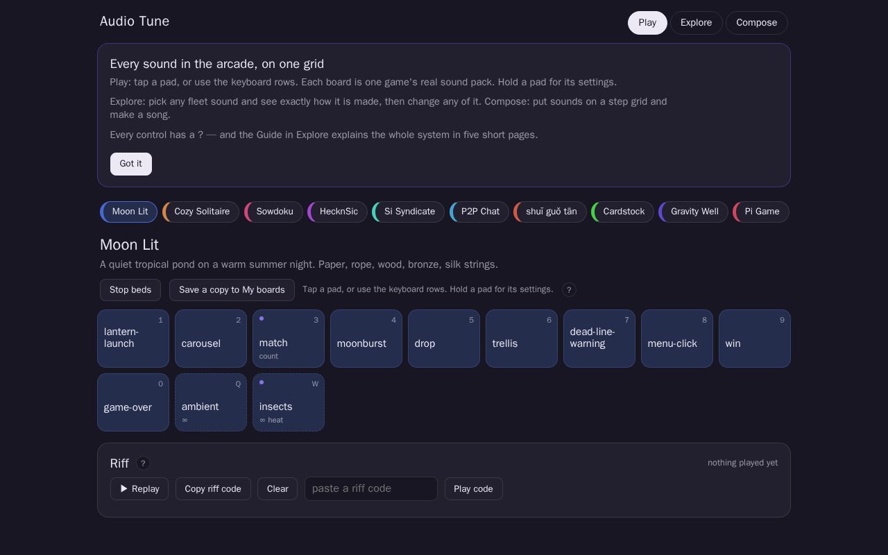 Preview of A sound toy
