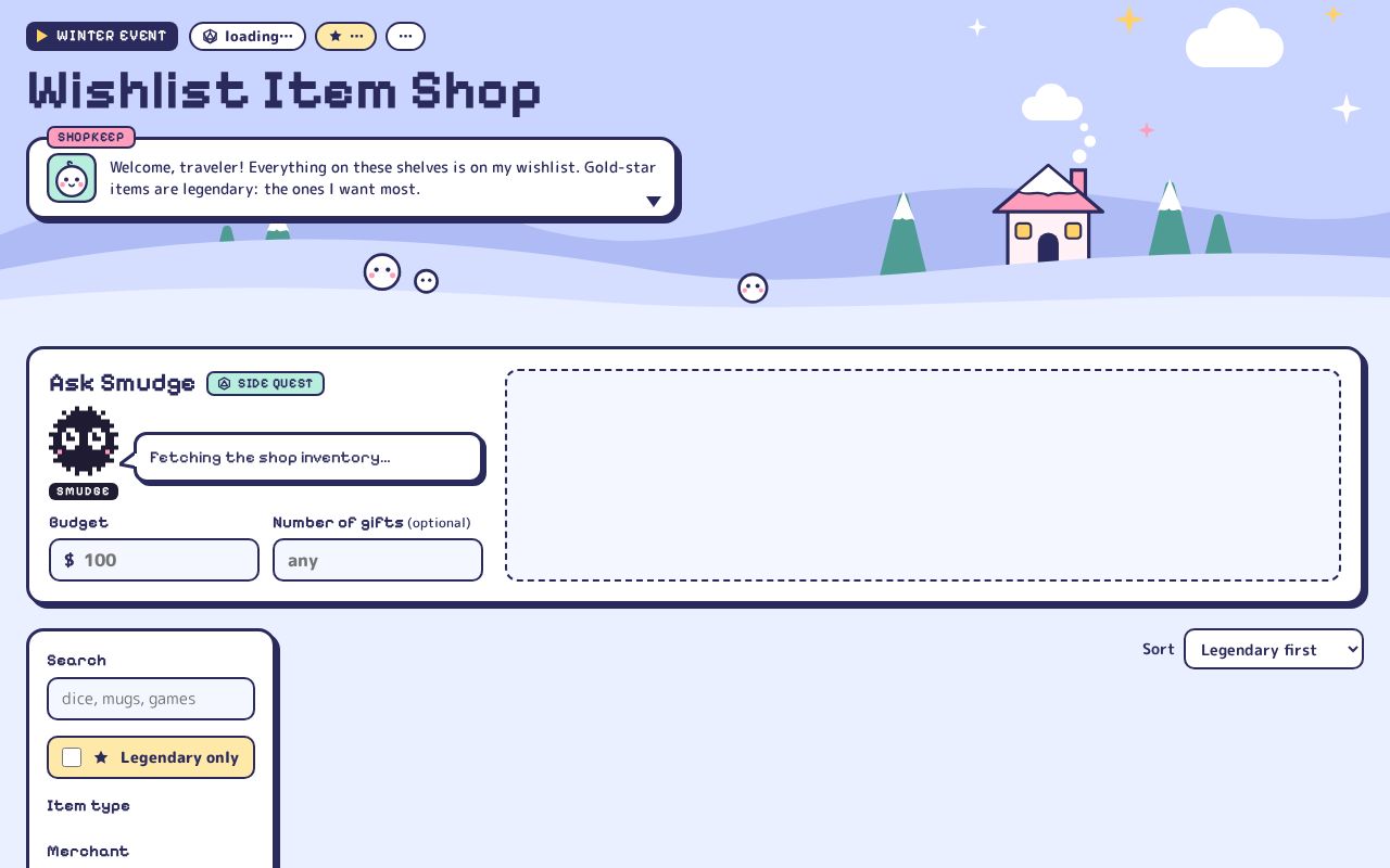 Preview of Wishlist