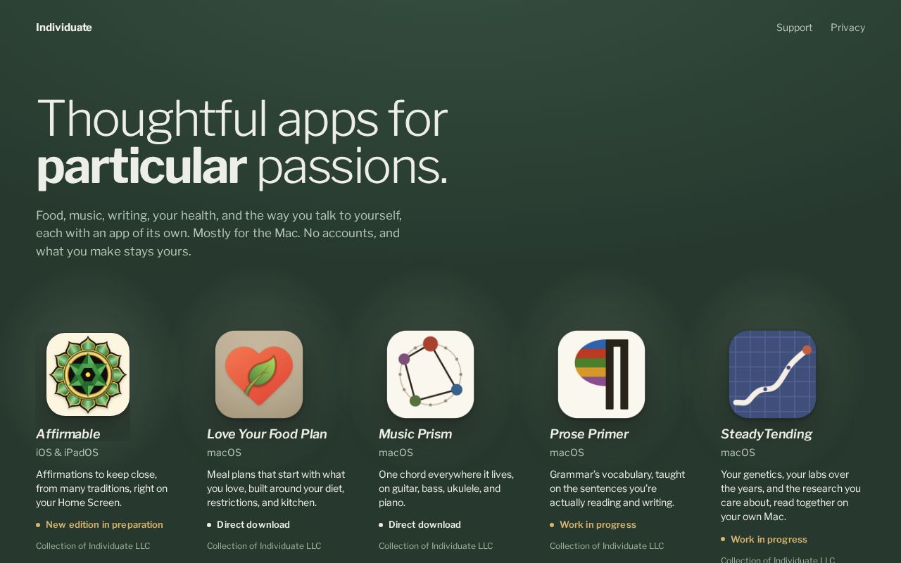 Preview of Individuate