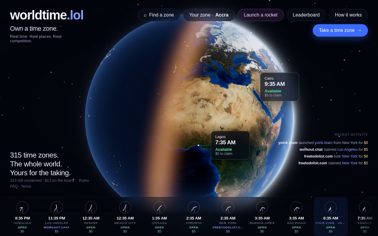 Preview of worldtime.lol