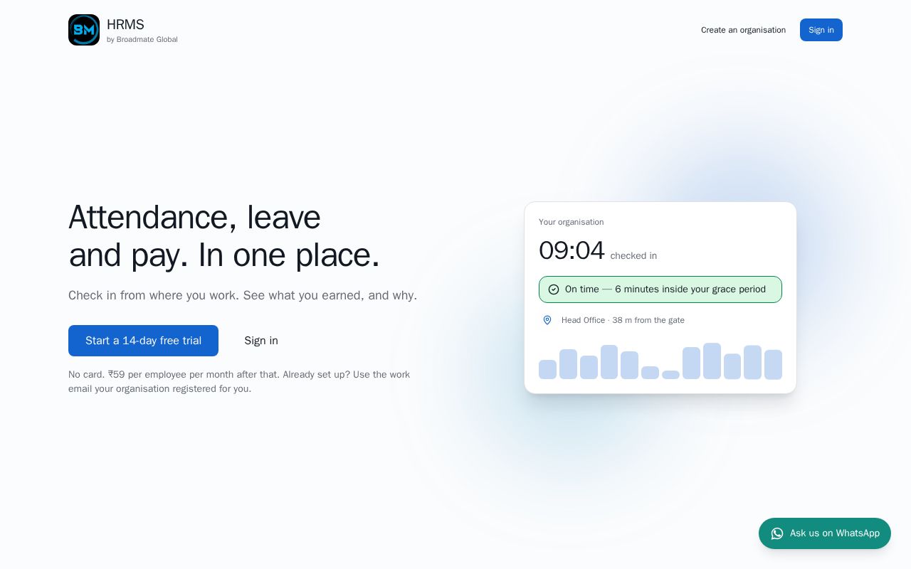 Preview of Meridian Hrms