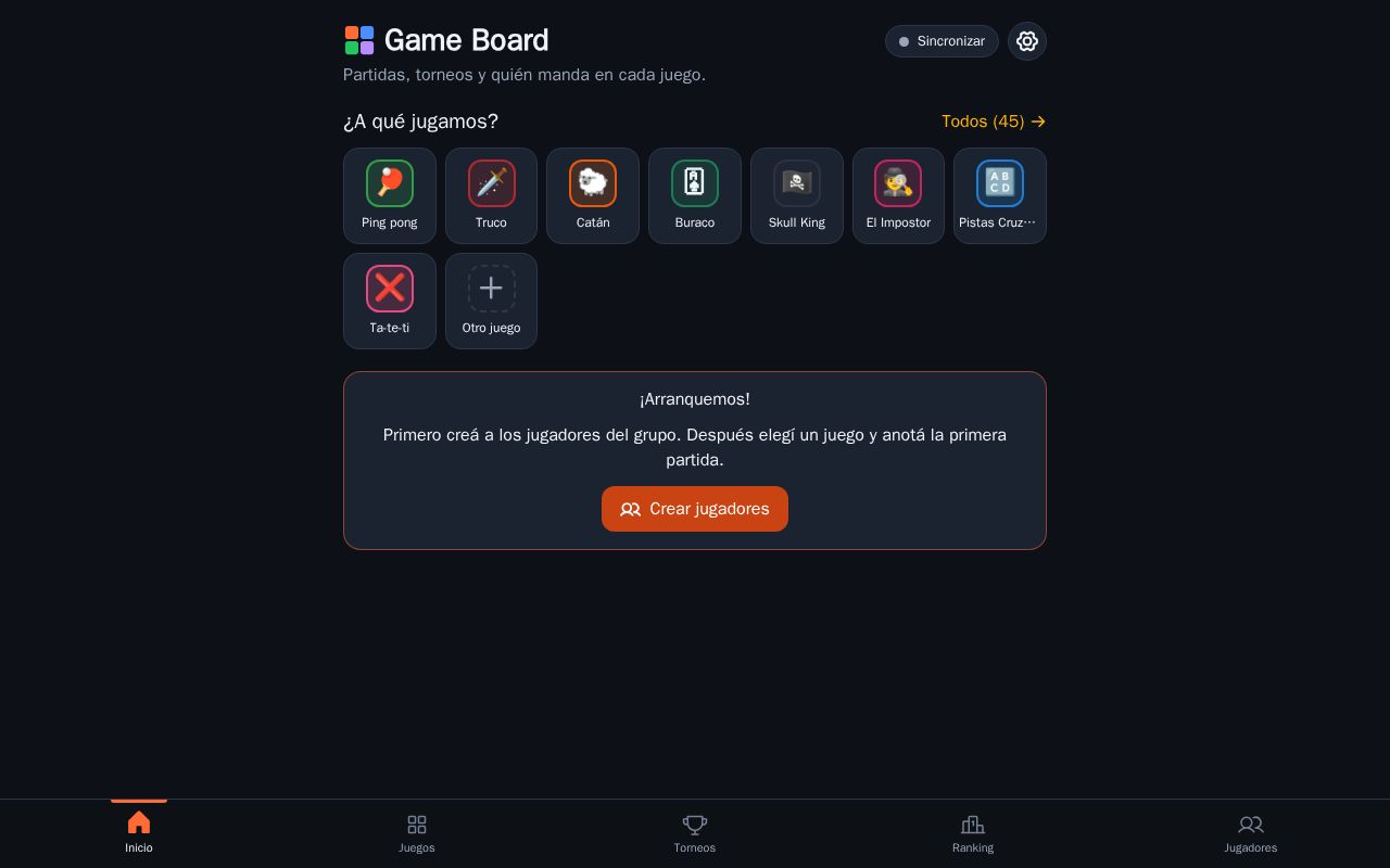 Preview of Game Board