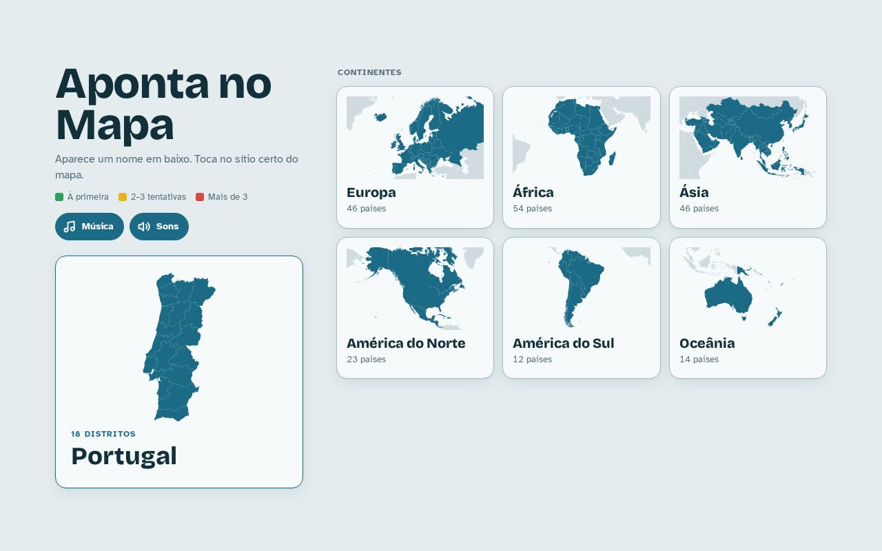 Preview of Aponta no Mapa