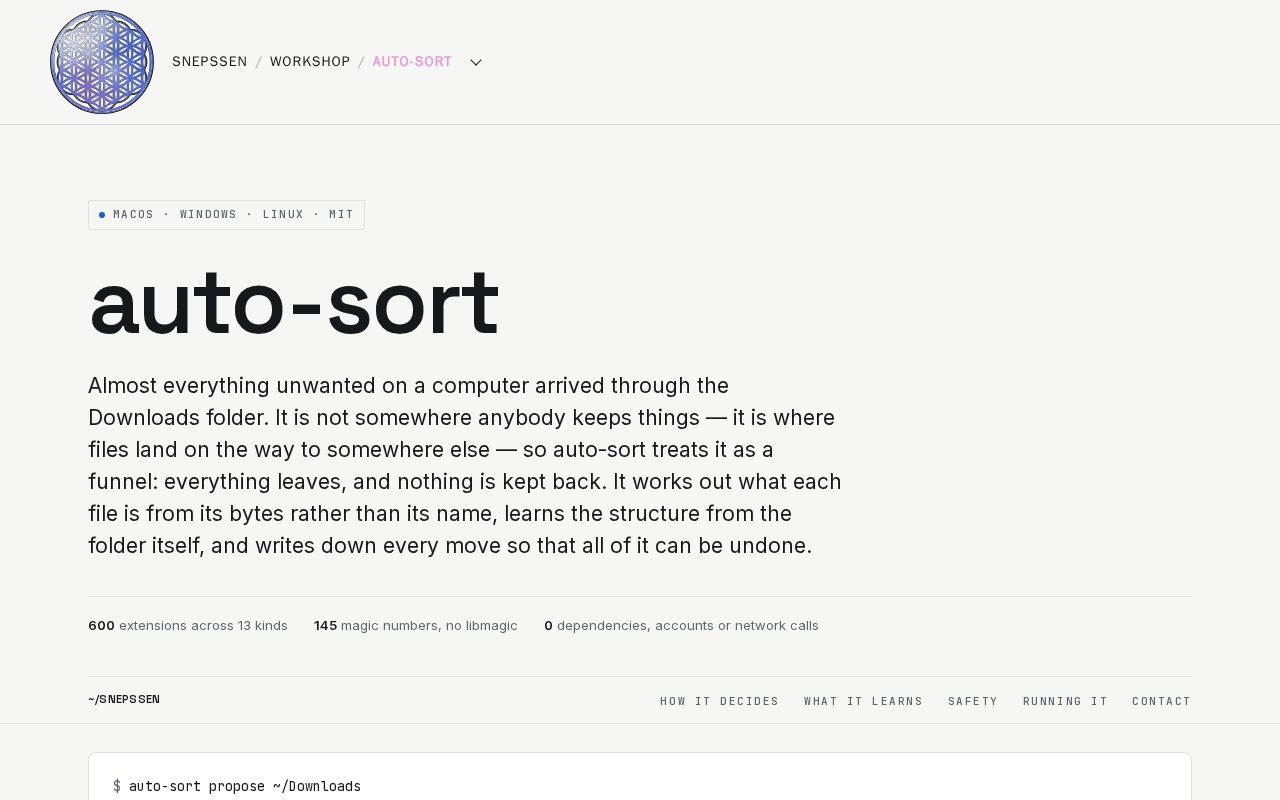 Preview of Auto Sort
