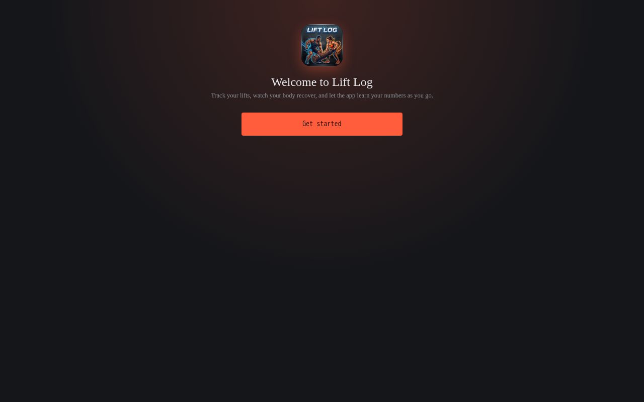 Preview of Workout Tracker