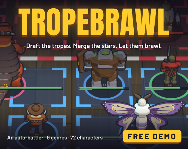 Preview of Tropebrawl Demo