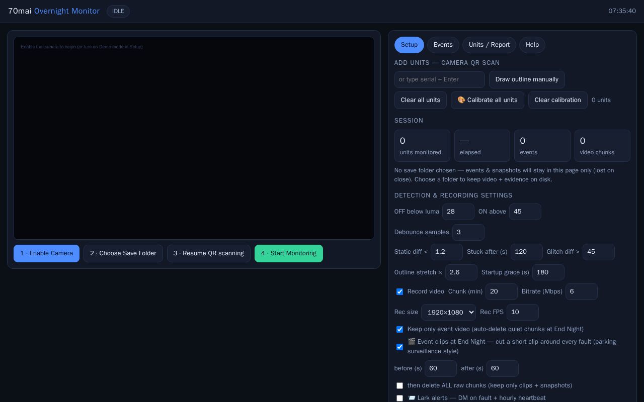 Preview of 70mai Monitor