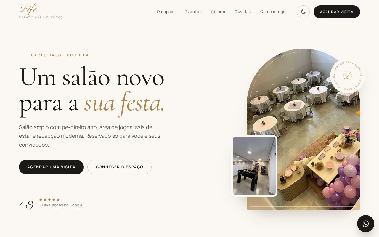 Preview of LIFE ESPA O PARA EVENTOS