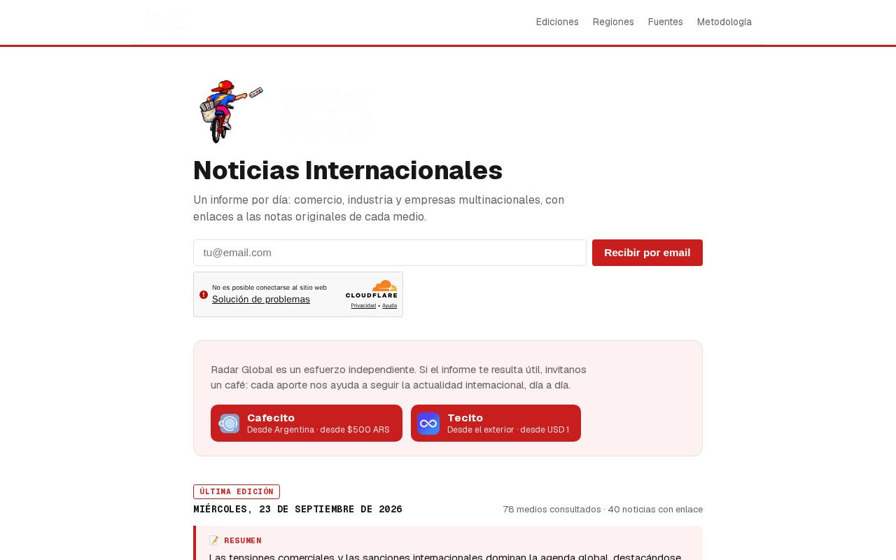 Preview of Noticias Geopolitica