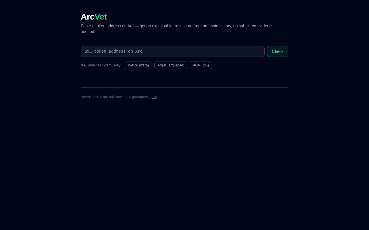 Preview of Arcvet