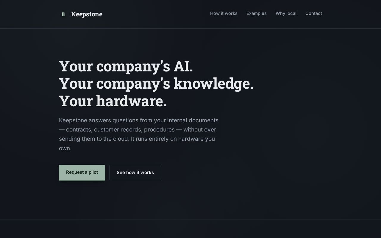 Preview of Keepstone