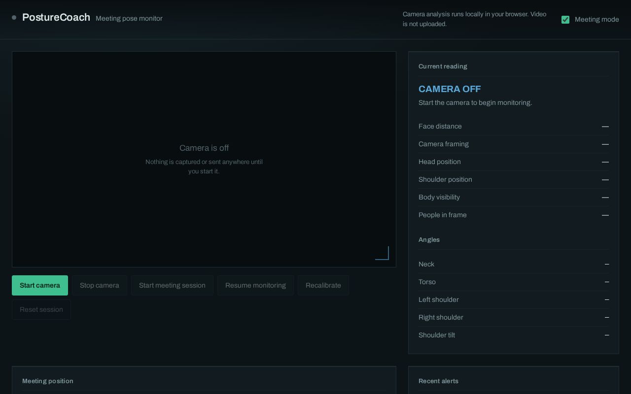 Preview of PostureCoach