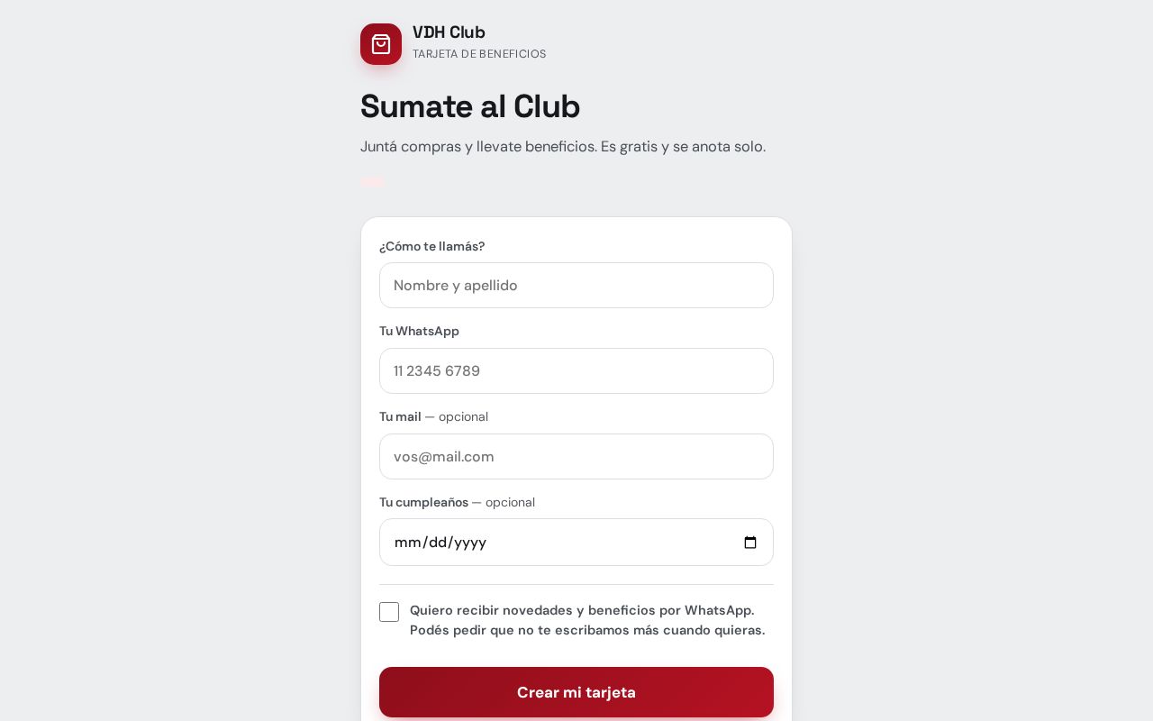 Preview of Vdh Club