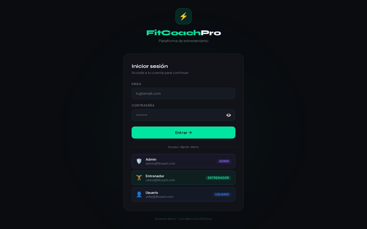 Preview of FitCoachPro