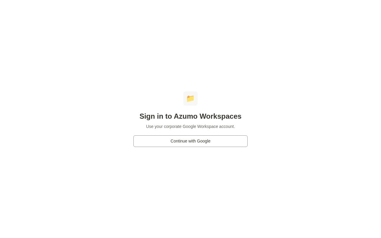 Preview of Azumo Workspaces